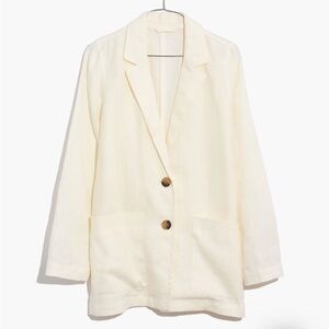 Madewell Linen Dorset Blazer